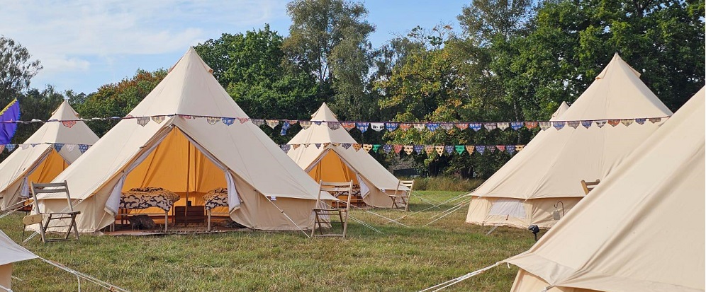Glamping at EMF - King's Grove