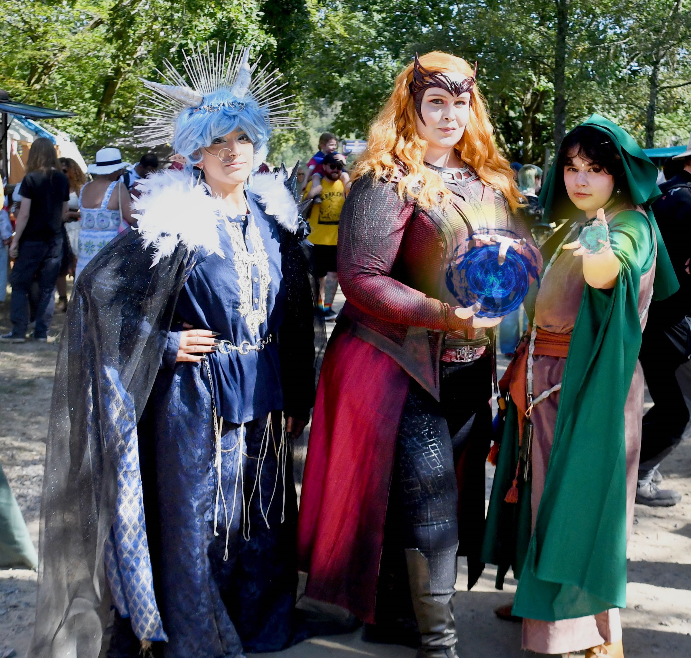 Cosplayer at King's Grove