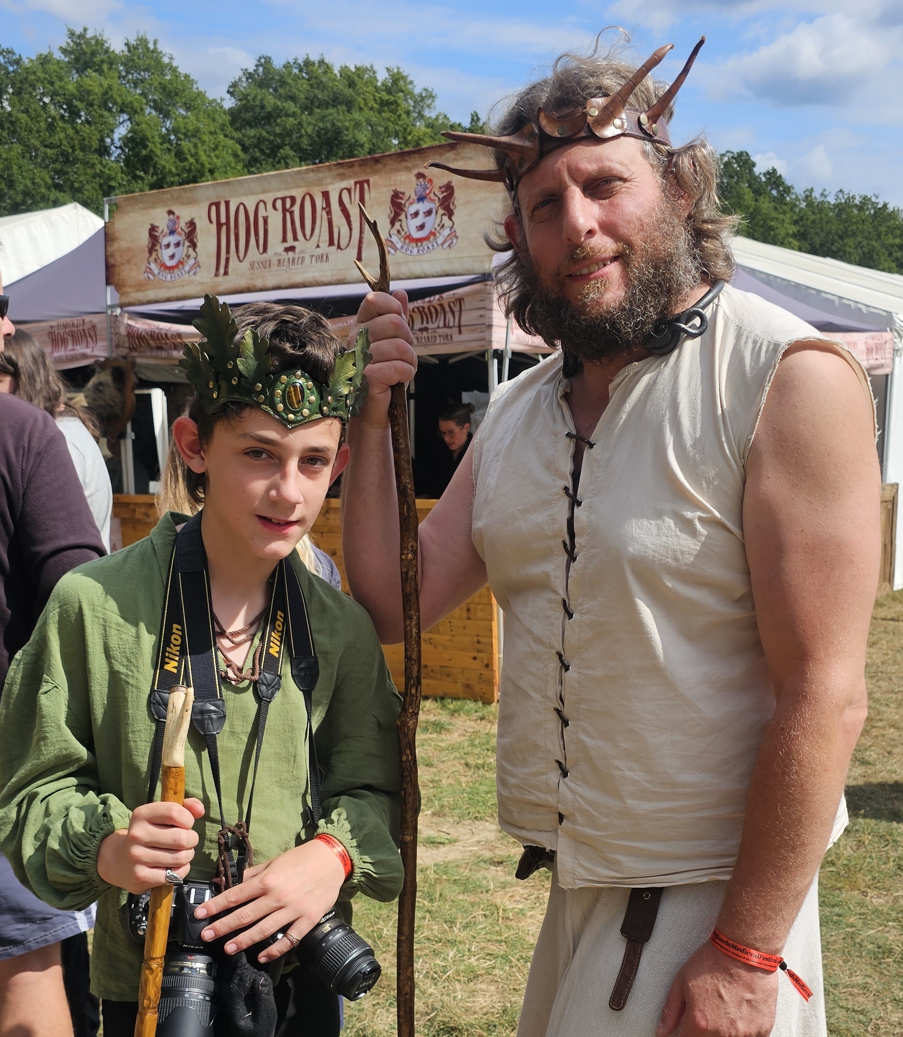 Cosplay group at King's Grove