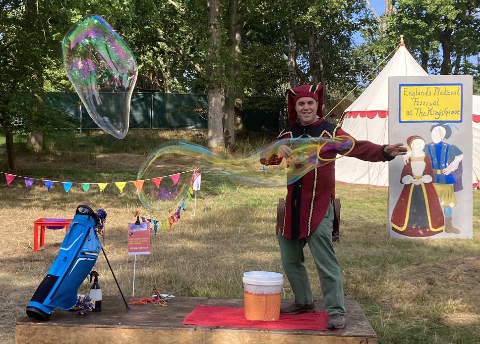 Bubble Jester at Kid’s Kingdom
