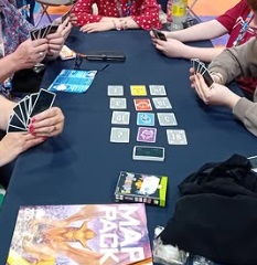 Dice and card games at the Games Quarter