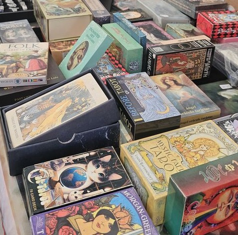 Visitors playing tabletop games at Games Quarter